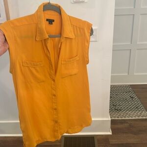 Orange Ann Taylor top ; size S